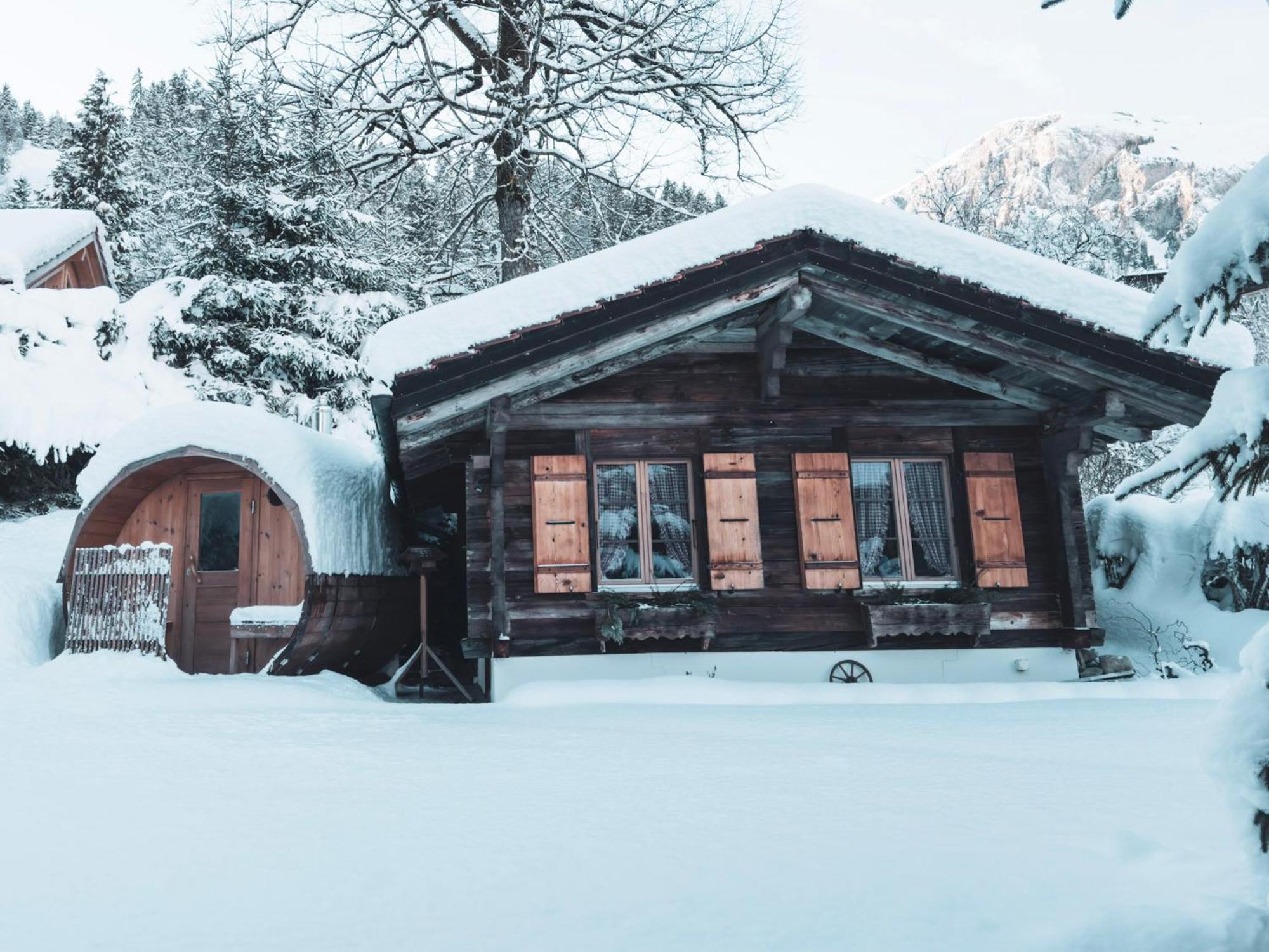 Chalet Wassermandli Ленк Экстерьер фото